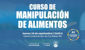 NUEVO CURSO DE MANIPULACI�N DE ALIMENTOS